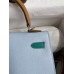 Hermes Kelly Sellier 25 Tricolor Bag in Blue/Green/SesameEpsom Calfskin Hermes Kelly Sellier 25 Tricolor Bag in Blue/Green/SesameEpsom Calfskin