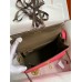 Hermes Kelly Sellier 25 Bicolor Bag in Rose Extremea nd Taupe Epsom Calfskin Hermes Kelly Sellier 25 Bicolor Bag in Rose Extremea nd Taupe Epsom Calfskin