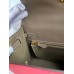 Hermes Kelly Sellier 25 Bicolor Bag in Rose Extremea nd Taupe Epsom Calfskin Hermes Kelly Sellier 25 Bicolor Bag in Rose Extremea nd Taupe Epsom Calfskin