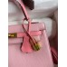 Hermes Kelly Sellier 25 Bicolor Bag in Rose Confetti and Lipstick Mysore Goatskin Hermes Kelly Sellier 25 Bicolor Bag in Rose Confetti and Lipstick Mysore Goatskin