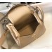 Hermes Lindy Mini Bag In Trench Clemence Leather GHW Hermes Lindy Mini Bag In Trench Clemence Leather GHW
