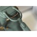 Hermes Lindy Mini Bag In Vert Amande Clemence Leather GHW Hermes Lindy Mini Bag In Vert Amande Clemence Leather GHW