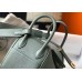 Hermes Lindy Mini Bag In Vert Amande Clemence Leather GHW Hermes Lindy Mini Bag In Vert Amande Clemence Leather GHW