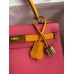 Hermes Kelly Sellier 28 Bicolor Bag in Rose Lipstick and Yellow Epsom Calfskin Hermes Kelly Sellier 28 Bicolor Bag in Rose Lipstick and Yellow Epsom Calfskin