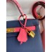Hermes Kelly Sellier 28 Bicolor Bag in Blue Saphir and Rose Lipstick Epsom Calfskin Hermes Kelly Sellier 28 Bicolor Bag in Blue Saphir and Rose Lipstick Epsom Calfskin
