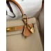 Hermes Kelly Sellier 28 Bicolor Bag in Trench and Gold Epsom Calfskin Hermes Kelly Sellier 28 Bicolor Bag in Trench and Gold Epsom Calfskin