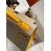 Hermes Kelly Sellier 28 Bicolor Bag in Trench and Yellow Epsom Calfskin Hermes Kelly Sellier 28 Bicolor Bag in Trench and Yellow Epsom Calfskin
