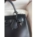 Hermes Kelly Sellier 28 Handmade Bag In Black Box Calfskin Hermes Kelly Sellier 28 Handmade Bag In Black Box Calfskin