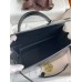 Hermes Kelly Sellier 28 Handmade Bag In Black Box Calfskin Hermes Kelly Sellier 28 Handmade Bag In Black Box Calfskin
