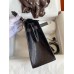 Hermes Kelly Sellier 25 Handmade Bag In Black Lizard Leather Hermes Kelly Sellier 25 Handmade Bag In Black Lizard Leather