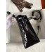 Hermes Kelly Sellier 25 Diamond Bag In Black Crocodile Niloticus Shiny Skin Hermes Kelly Sellier 25 Diamond Bag In Black Crocodile Niloticus Shiny Skin
