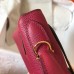 Hermes Kelly Retourne 28 Handmade Bag In Ruby Clemence Leather Hermes Kelly Retourne 28 Handmade Bag In Ruby Clemence Leather