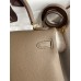 Hermes Kelly Retourne 28 Handmade Bag In Taupe Clemence Leather Hermes Kelly Retourne 28 Handmade Bag In Taupe Clemence Leather