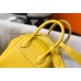 Hermes Lindy Mini Bag In Yellow Clemence Leather GHW Hermes Lindy Mini Bag In Yellow Clemence Leather GHW