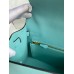 Hermes Kelly Sellier 28 Handmade Bag In Blue Atoll Epsom Calfskin Hermes Kelly Sellier 28 Handmade Bag In Blue Atoll Epsom Calfskin