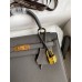 Hermes Kelly Sellier 28 Handmade Bag In Etain Epsom Calfskin
