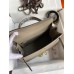Hermes Kelly Sellier 28 Handmade Bag In Gris Asphalt Epsom Calfskin Hermes Kelly Sellier 28 Handmade Bag In Gris Asphalt Epsom Calfskin
