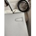 Hermes Kelly Sellier 28 Handmade Bag In Gris Mouette Epsom Calfskin Hermes Kelly Sellier 28 Handmade Bag In Gris Mouette Epsom Calfskin