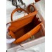 Hermes Kelly Sellier 28 Handmade Bag In Orange Epsom Calfskin Hermes Kelly Sellier 28 Handmade Bag In Orange Epsom Calfskin