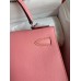 Hermes Kelly Sellier 28 Handmade Bag In Rose Confetti Epsom Calfskin Hermes Kelly Sellier 28 Handmade Bag In Rose Confetti Epsom Calfskin