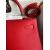 Hermes Kelly Sellier 28 Handmade Bag In Red Epsom Calfskin Hermes Kelly Sellier 28 Handmade Bag In Red Epsom Calfskin