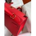 Hermes Kelly Sellier 28 Handmade Bag In Red Epsom Calfskin Hermes Kelly Sellier 28 Handmade Bag In Red Epsom Calfskin