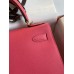 Hermes Kelly Sellier 28 Handmade Bag In Rose Lipstick Epsom Calfskin Hermes Kelly Sellier 28 Handmade Bag In Rose Lipstick Epsom Calfskin