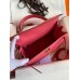 Hermes Kelly Sellier 28 Handmade Bag In Rose Lipstick Epsom Calfskin Hermes Kelly Sellier 28 Handmade Bag In Rose Lipstick Epsom Calfskin