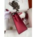 Hermes Kelly Sellier 28 Handmade Bag In Ruby Epsom Calfskin Hermes Kelly Sellier 28 Handmade Bag In Ruby Epsom Calfskin