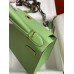 Hermes Kelly Sellier 28 Handmade Bag In Vert Criquet Epsom Calfskin Hermes Kelly Sellier 28 Handmade Bag In Vert Criquet Epsom Calfskin