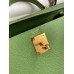 Hermes Kelly Sellier 28 Handmade Bag In Vert Criquet Epsom Calfskin Hermes Kelly Sellier 28 Handmade Bag In Vert Criquet Epsom Calfskin