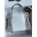 Hermes Kelly Retourne 28 Handmade Bag In Himalaya Crocodile Niloticus Skin Hermes Kelly Retourne 28 Handmade Bag In Himalaya Crocodile Niloticus Skin