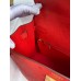 Hermes Kelly Sellier 28 Handmade Bag In Red Ostrich Leather Hermes Kelly Sellier 28 Handmade Bag In Red Ostrich Leather