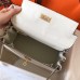 Hermes Kelly Retourne 28 Handmade Bag In Craie Swift Calfskin Hermes Kelly Retourne 28 Handmade Bag In Craie Swift Calfskin