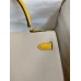 Hermes Kelly Sellier 32 Bicolor Bag in Trench and Yellow Epsom Calfskin Hermes Kelly Sellier 32 Bicolor Bag in Trench and Yellow Epsom Calfskin