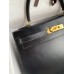 Hermes Kelly Sellier 32 Handmade Bag In Black Box Calfskin Hermes Kelly Sellier 32 Handmade Bag In Black Box Calfskin