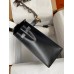 Hermes Kelly Sellier 32 Handmade Bag In Black Box Calfskin Hermes Kelly Sellier 32 Handmade Bag In Black Box Calfskin