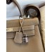 Hermes Kelly Retourne 32 Handmade Bag In Taupe Clemence Leather Hermes Kelly Retourne 32 Handmade Bag In Taupe Clemence Leather