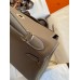 Hermes Kelly Retourne 32 Handmade Bag In Taupe Clemence Leather Hermes Kelly Retourne 32 Handmade Bag In Taupe Clemence Leather