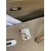 Hermes Kelly Retourne 32 Handmade Bag In Taupe Clemence Leather Hermes Kelly Retourne 32 Handmade Bag In Taupe Clemence Leather