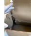 Hermes Kelly Retourne 32 Handmade Bag In Taupe Clemence Leather Hermes Kelly Retourne 32 Handmade Bag In Taupe Clemence Leather