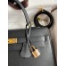 Hermes Kelly Sellier 32 Handmade Bag In Black Epsom Calfskin Hermes Kelly Sellier 32 Handmade Bag In Black Epsom Calfskin