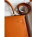 Hermes Kelly Sellier 32 Handmade Bag In Orange Epsom Calfskin Hermes Kelly Sellier 32 Handmade Bag In Orange Epsom Calfskin