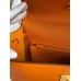 Hermes Kelly Sellier 32 Handmade Bag In Orange Epsom Calfskin Hermes Kelly Sellier 32 Handmade Bag In Orange Epsom Calfskin