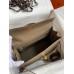 Hermes Kelly Sellier 32 Handmade Bag In Taupe Epsom Calfskin Hermes Kelly Sellier 32 Handmade Bag In Taupe Epsom Calfskin