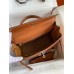 Hermes Kelly Lakis 32 Handmade Bag In Gold Swift Calfskin Hermes Kelly Lakis 32 Handmade Bag In Gold Swift Calfskin