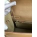 Hermes Kelly Lakis 32 Handmade Bag In Taupe Swift Calfskin