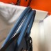 Hermes Birkin 25cm Bag In Blue Agate Clemence Leather GHW Hermes Birkin 25cm Bag In Blue Agate Clemence Leather GHW