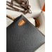 Hermes Kelly Mini II Sellier Bicolor Handmade Bag in Black and Gold Epsom Calfskin Hermes Kelly Mini II Sellier Bicolor Handmade Bag in Black and Gold Epsom Calfskin