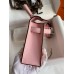 Hermes Kelly Mini II Sellier Handmade Bag In Rose Sakura Chevre Mysore Leather Hermes Kelly Mini II Sellier Handmade Bag In Rose Sakura Chevre Mysore Leather